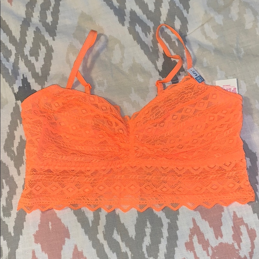 Orange bralette